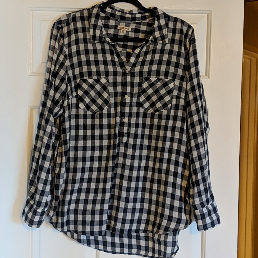 Merona cotton tunic sz.XXL